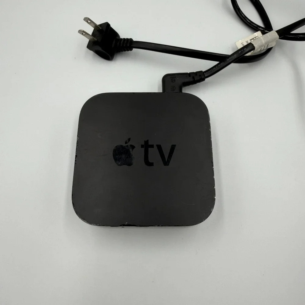 Apple TV 3rd Generation A1427 Black Digital Media Streamer with Power Cord